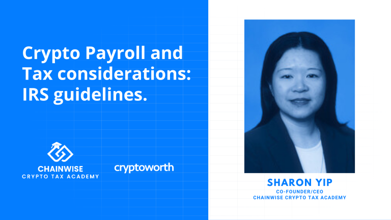 Crypto Tax, Crypto Accounting Article by Sharon Yip.
