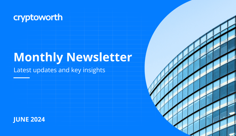 Cover image of Cryptoworth June Newsletter