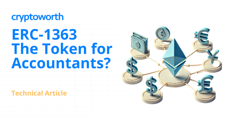 Cover image about the ERC 1363 Token Standard for Accountants