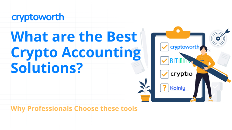 List of best crypto accounting software: Cryptoworth, Bitwave, Cryptio